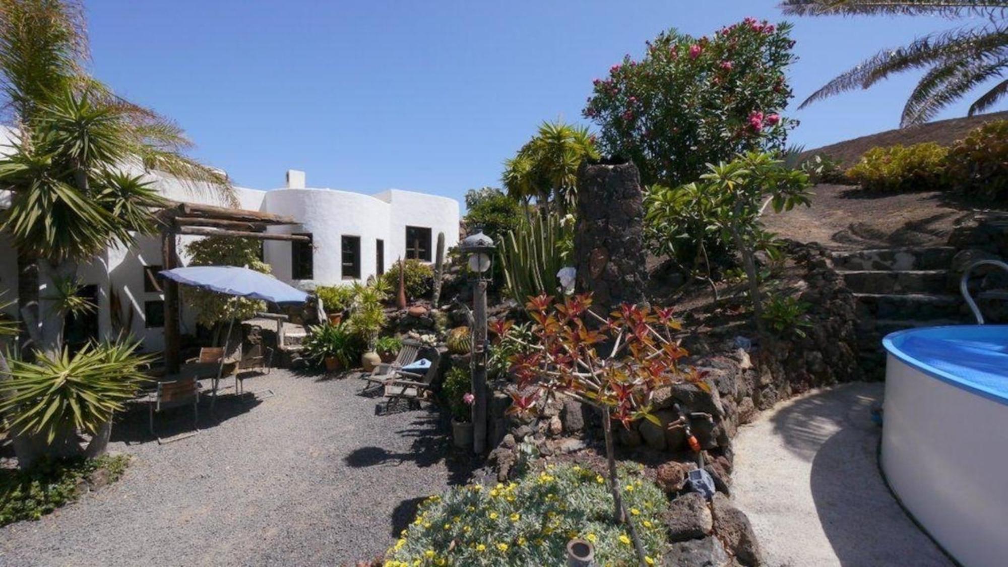 Ferienhaus In Guatiza Mit Gemeinsamem Pool Dış mekan fotoğraf